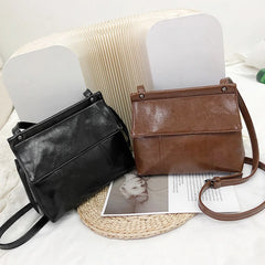 Large Capacity Leather Women's Messenger Bag