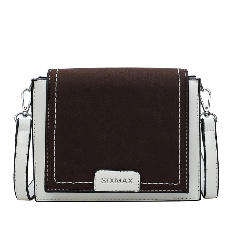 Women's PU Messenger Bag Chain Shopping Small Square Bag