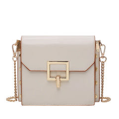 Women's Rivet Messenger Bag Waterproof Chain Handbag