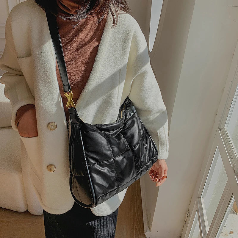 Retro Shoulder Bag Autumn Winter Women Tote Bag