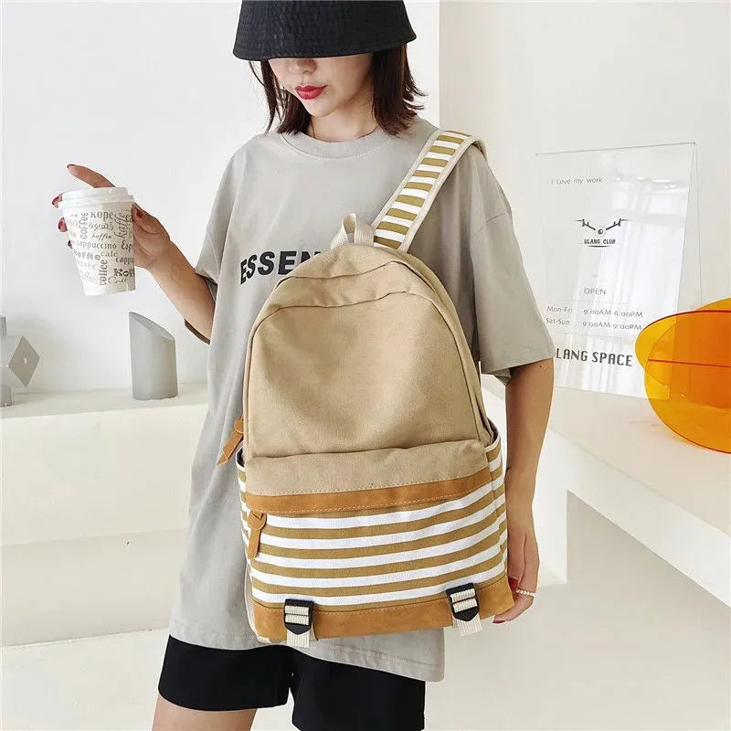 Printed College Wind Backpack for Middle School Students