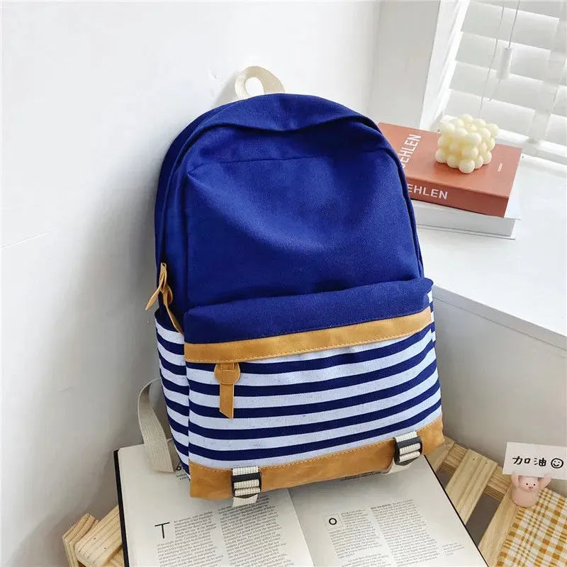Printed College Wind Backpack for Middle School Students