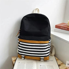 Printed College Wind Backpack for Middle School Students
