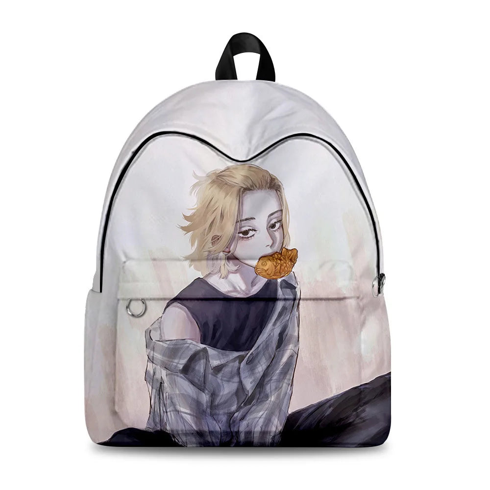 Hip Hop Anime Tokyo Revengers School Bags Boys Girls Mini Travel Bags 3D Print