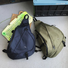 Hip-Hop Tooling Messenger Bag Large-Capacity Chest Bag