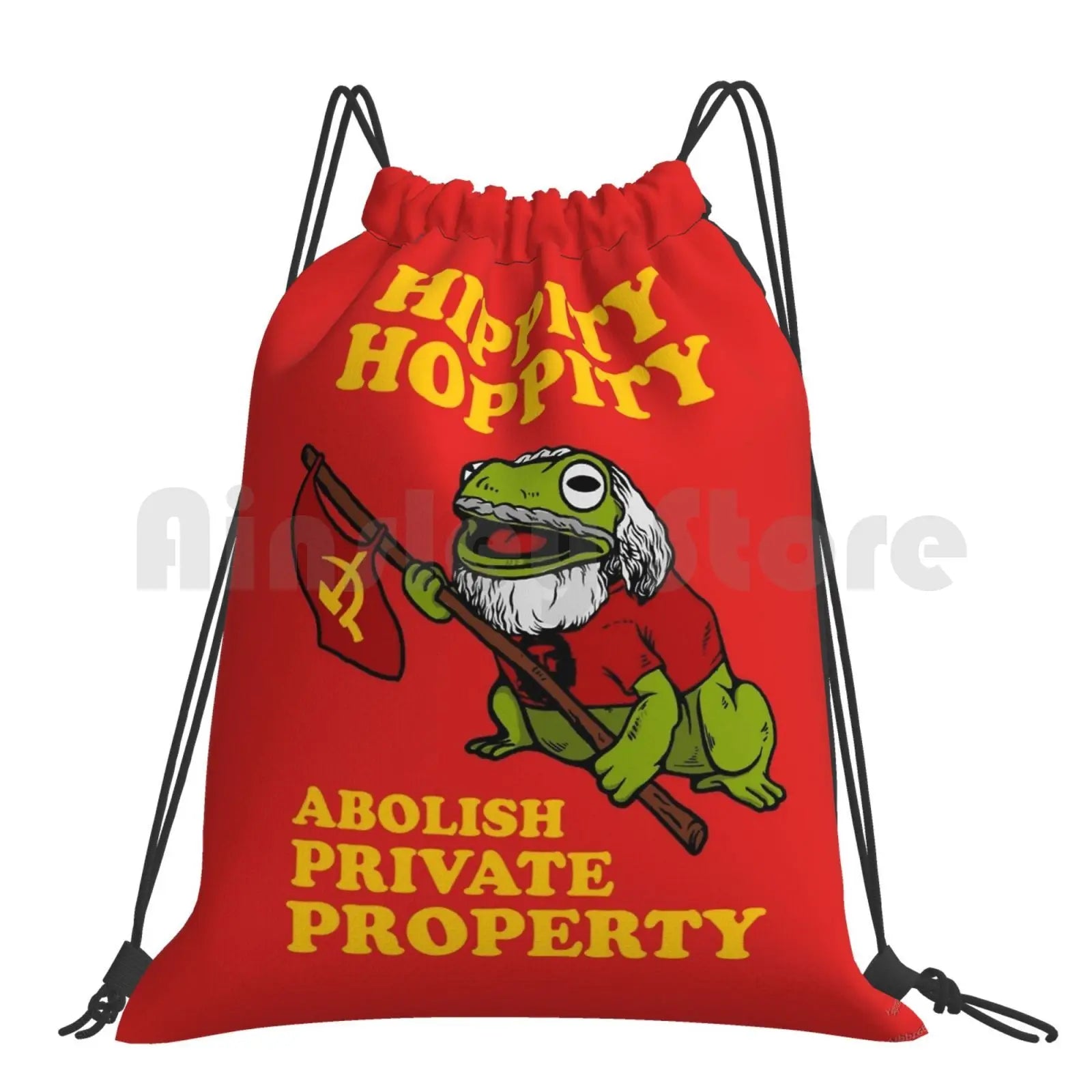 Abolish Private Backpack Drawstring Bag Waterproof Gym Bag