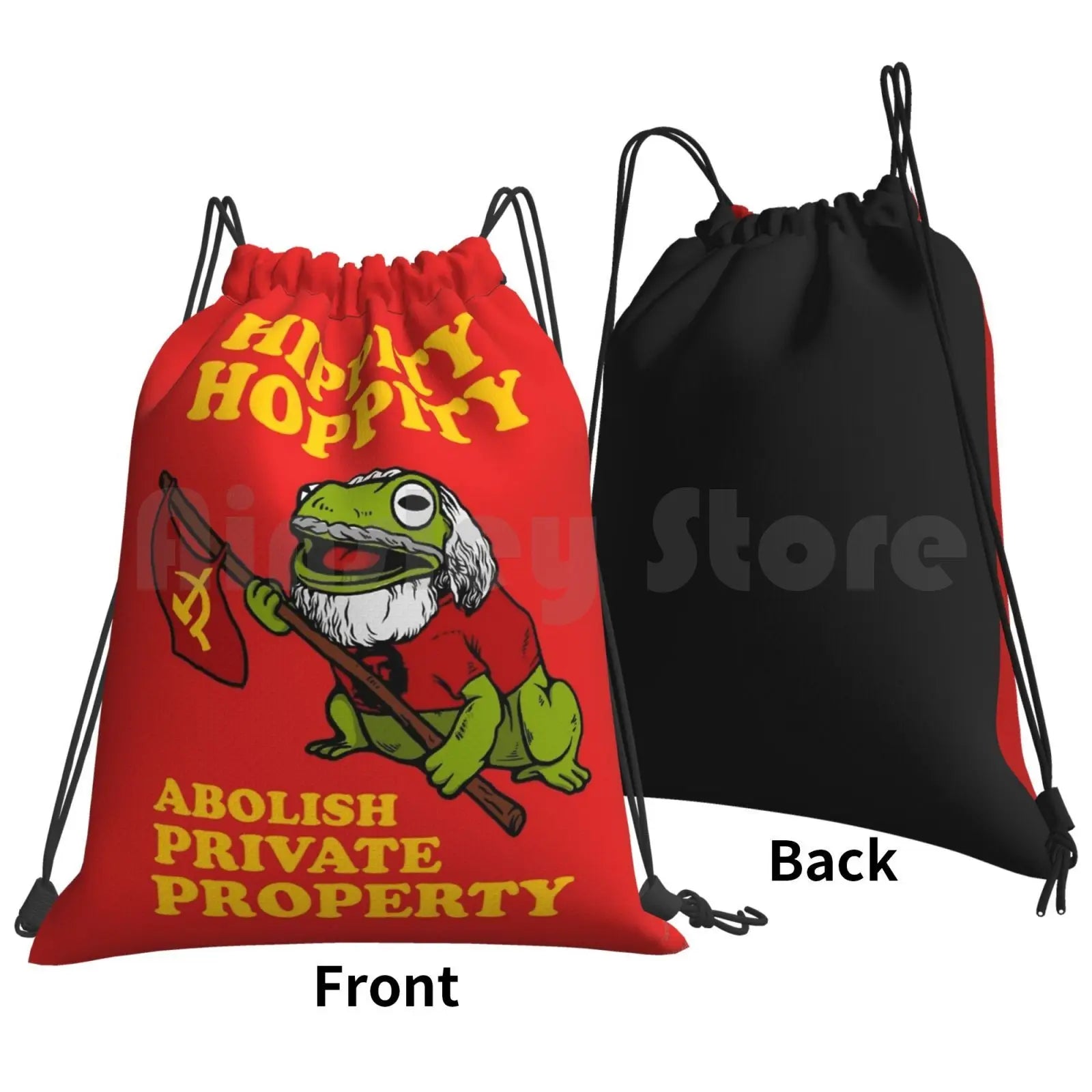 Abolish Private Backpack Drawstring Bag Waterproof Gym Bag