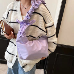 Nylon Dumpling Messenger Bag Large Capacity Shoulder Bag