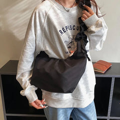 Nylon Dumpling Messenger Bag Large Capacity Shoulder Bag
