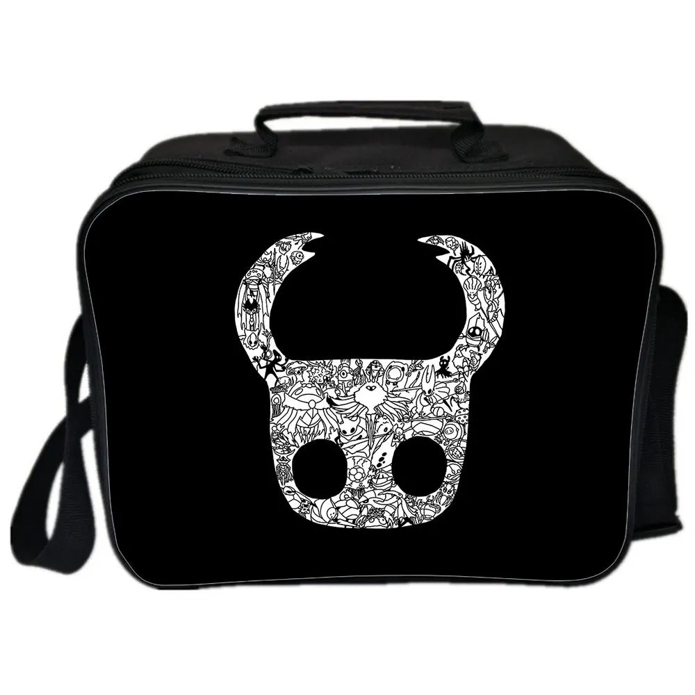 Hollow Knight Backpack Camping Shoulder Bag Insulated Canvas