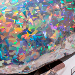Holographic Waist Bag Silver
