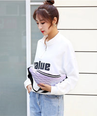 Holographic Waist Bag Gradient Women`s Belt Bag Fanny Pack