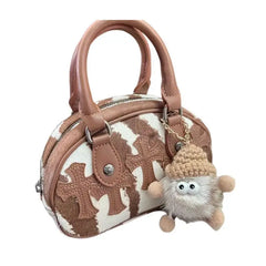 Versatile Horse Hair Cross Body Women's Handbag