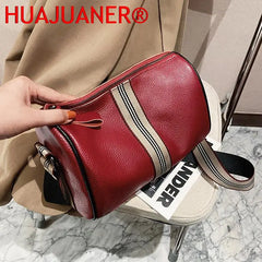 100% Leather Women Handbag Cowhide Shoulder bag