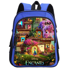Cartoon Encanto Kids Backpack School Bags Boys Girls Mochila Infantil