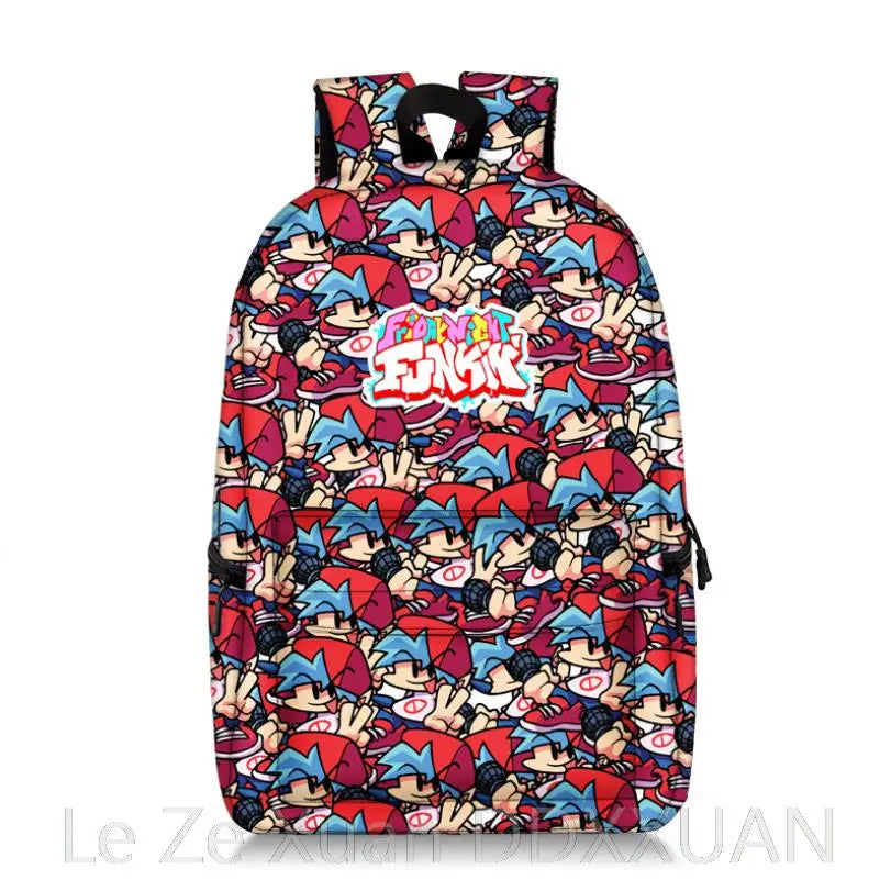 Friday Night Funkin Backpack for Boys
