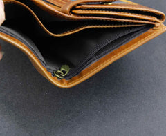 Classic European American Men Leather Wallet