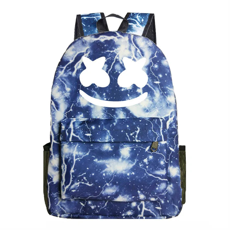 Anime School Bag Laptop Rucksack Girl Boy Knapsack