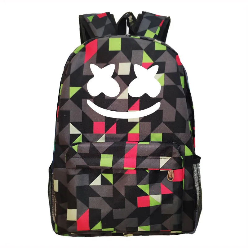 Anime School Bag Laptop Rucksack Girl Boy Knapsack