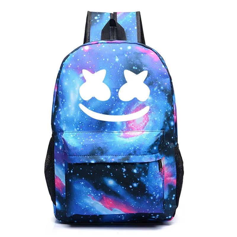 Anime School Bag Laptop Rucksack Girl Boy Knapsack