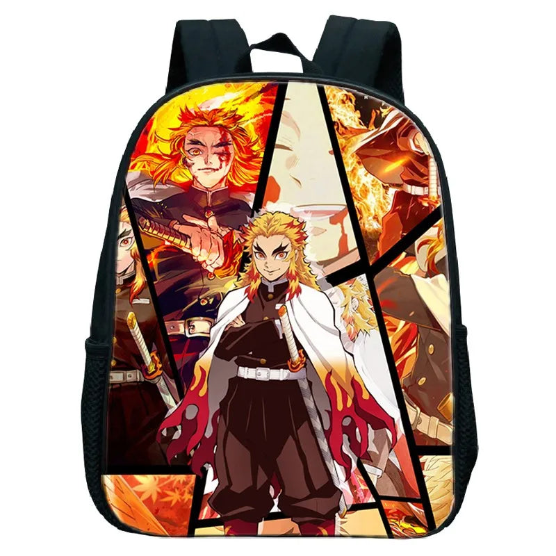Demon Slayer Rengoku Kyoujurou Backpack for Kids