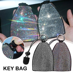 Hot Drilling Key Bag Pull Type Key Wallet Holder Leather