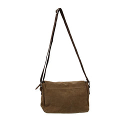 Men Handbag Bag Satchel Shoulder Cross Body Messenger Casual Coffee