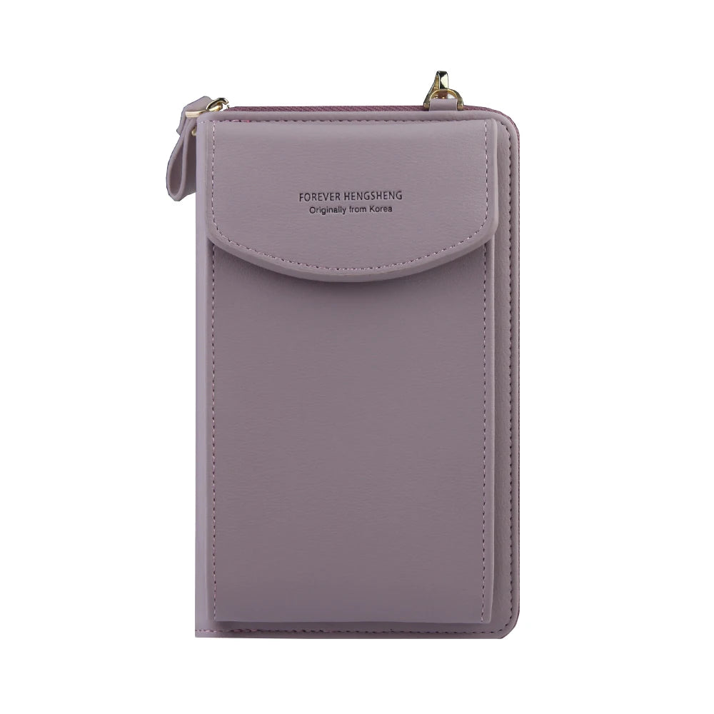 Small Crossbody Bag Women PU Leather Shoulder Messenger Clutch Wallet