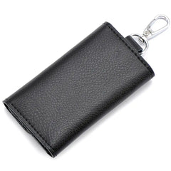 Leather Key Wallet Men & Women Car Key Bag Key Case Housekeeper Key Holders