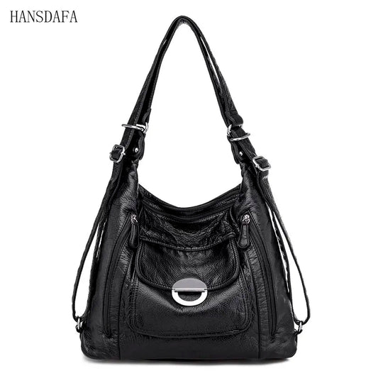 Multifunction Shoulder Bags Soft Large Capacity