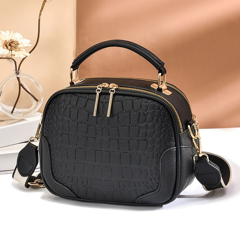 Hot Checker Women's Small Square Bag Handheld Crossbody Bag