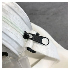 Clear Jelly Bag Transparent Messenger Bag Women's Shoulder Bag