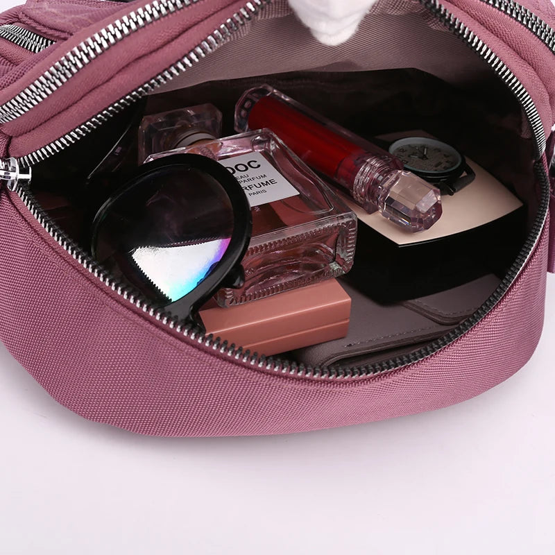 Women's Shoulder Bag Small Crossbody Nylon Handbag