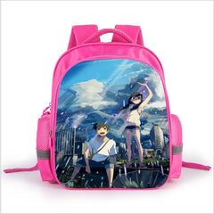 Children of the Weather Cartoon Backpack - Lightweight Schoolbag
