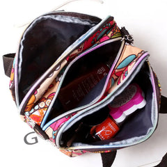12 Colors Women's Waterproof Canvas Shoulder Bag