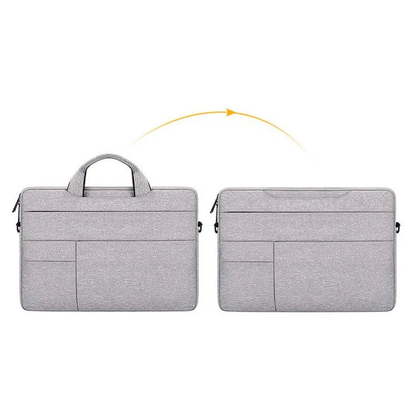 15.6inch Unisex Waterproof Laptop Briefcase Bag Shoulder Handbag