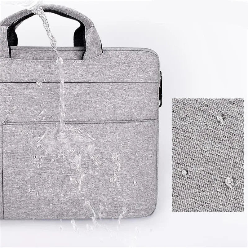 15.6inch Unisex Waterproof Laptop Briefcase Bag Shoulder Handbag