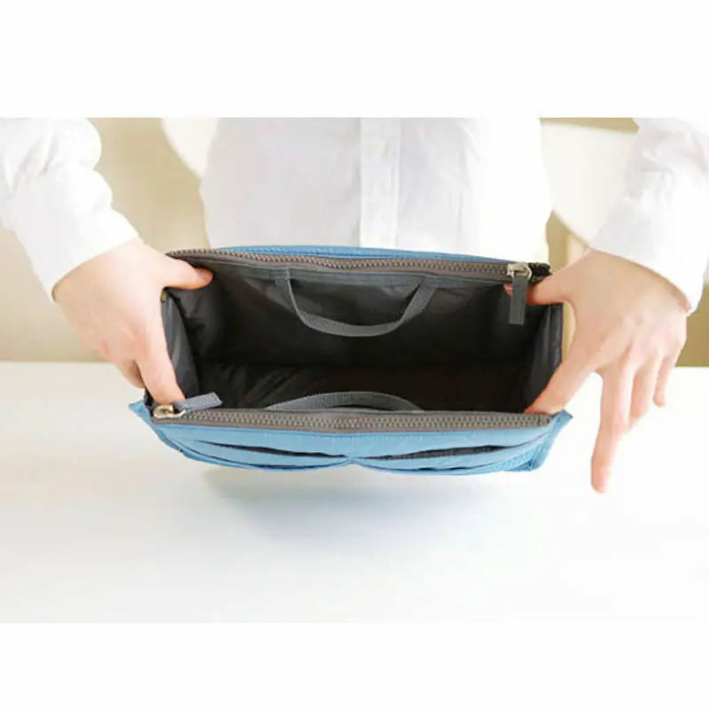 Large Capacity Hot Women Nylon Makeup Bag with Multiple Pockets