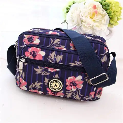 Canvas Single Shoulder Female Bag Casual Mobile Phone Bag
