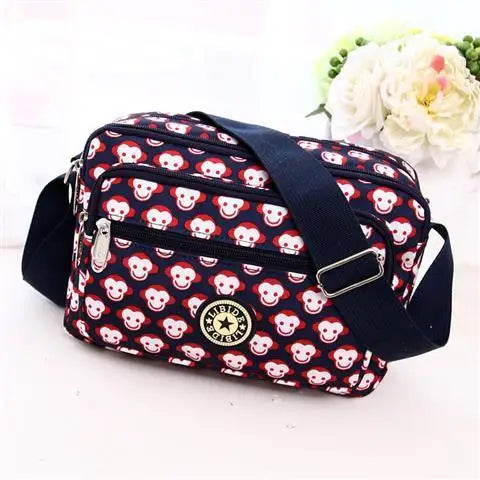 Canvas Single Shoulder Female Bag Casual Mobile Phone Bag