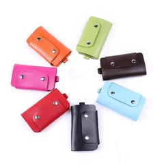 Hot Buckle Key Wallets Pu Leather Keys Holders For Men Women