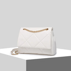 Leather Embroidery Crossbody Bag for Women