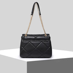 Leather Embroidery Crossbody Bag for Women