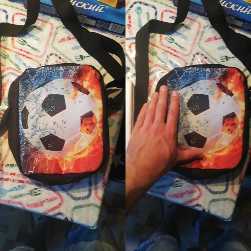 Hot Foot Ball Boys School Bags for Student Sac a Dos Children Schoolbag