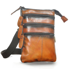 Hot Leather Travel Retro Fanny Waist Belt Bag Chest Pack Sling Bag