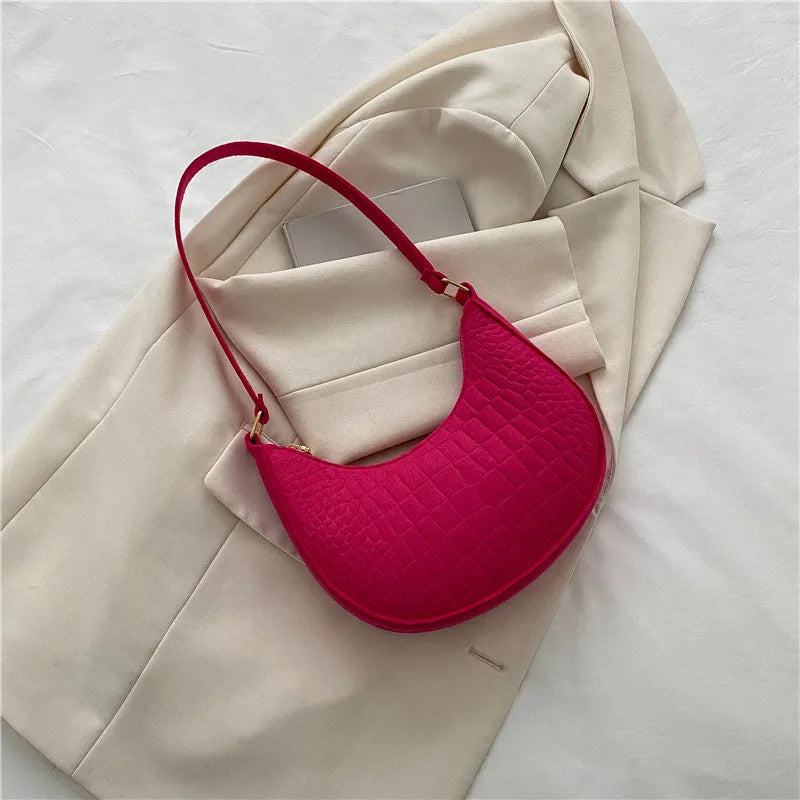 Women's Green Chain Shoulder Bag Mini Casual Handbag