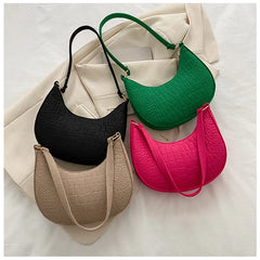 Women's Green Chain Shoulder Bag Mini Casual Handbag
