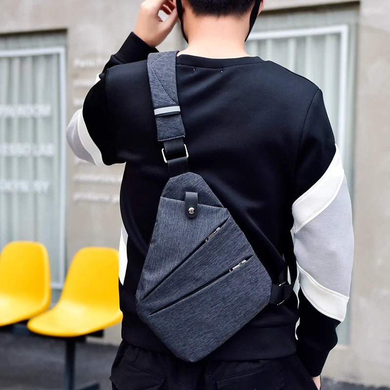Canvas Travel Crossbody Shoulder Messenger Bag