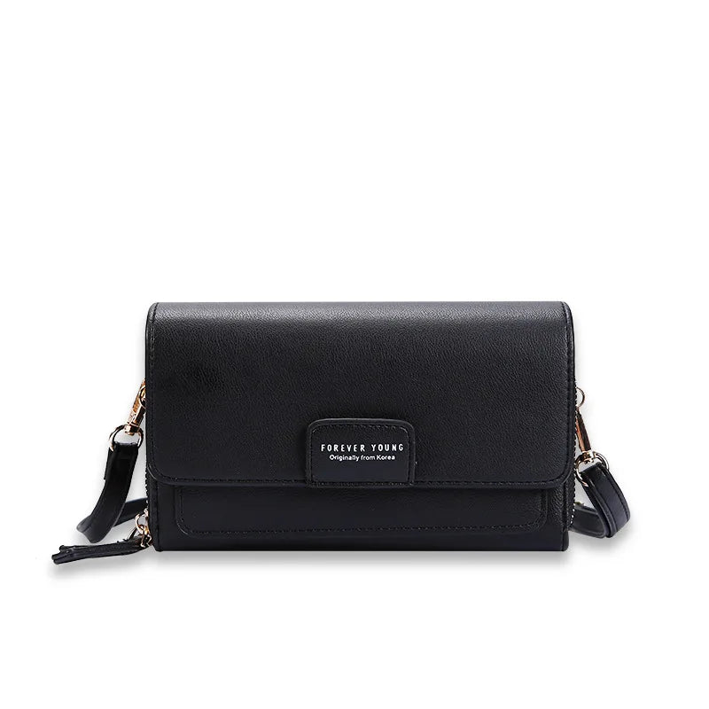 Vertical Clutch Bag Women Purse Messenger Phone Bag