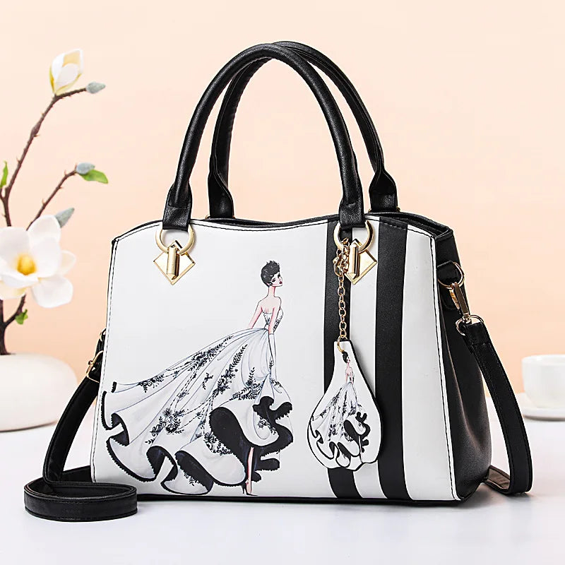 Women's Casual Print Crossbody Bag